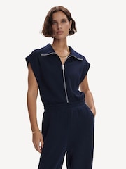 Varley Navy Monica Jumpsuit - Image 5 of 6