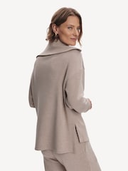 Varley Cream Hawley Half Zip Sweatshirt - Image 2 of 6