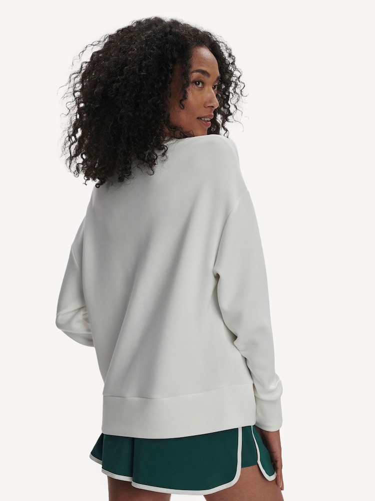 Varley White Rasco Namesake Sweat Top - Image 2 of 7