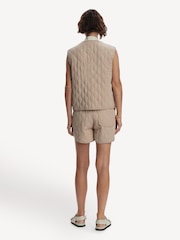 Varley Light Taupe Karla Quilted Gilet - Image 2 of 6