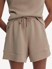 Varley Taupe Marl Atrium High Rise Shorts 4.5 - Image 5 of 5