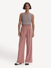 Varley Red Kayson Wide Leg Trousers 32 - Image 1 of 7