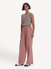 Varley Red Kayson Wide Leg Trousers 32 - Image 4 of 7