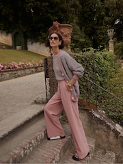 Varley Red Kayson Wide Leg Trousers 32 - Image 7 of 7