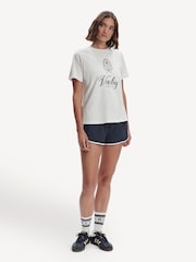 Varley White Coventry Branded T-Shirt - Image 4 of 5