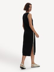 Varley Black Dwight Tank Knit 100% Cotton Dress - Image 3 of 8