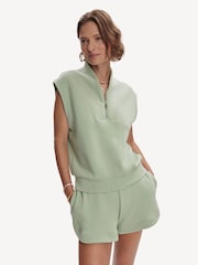 Varley Snow Sage Loretta Half Zip Sweater - Image 3 of 6