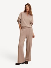 Varley Brown The Wide Leg 28 Joggers - Image 1 of 8
