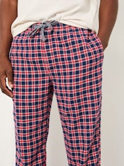 FatFace Leven Red Check Pyjama Bottoms - Image 3 of 5