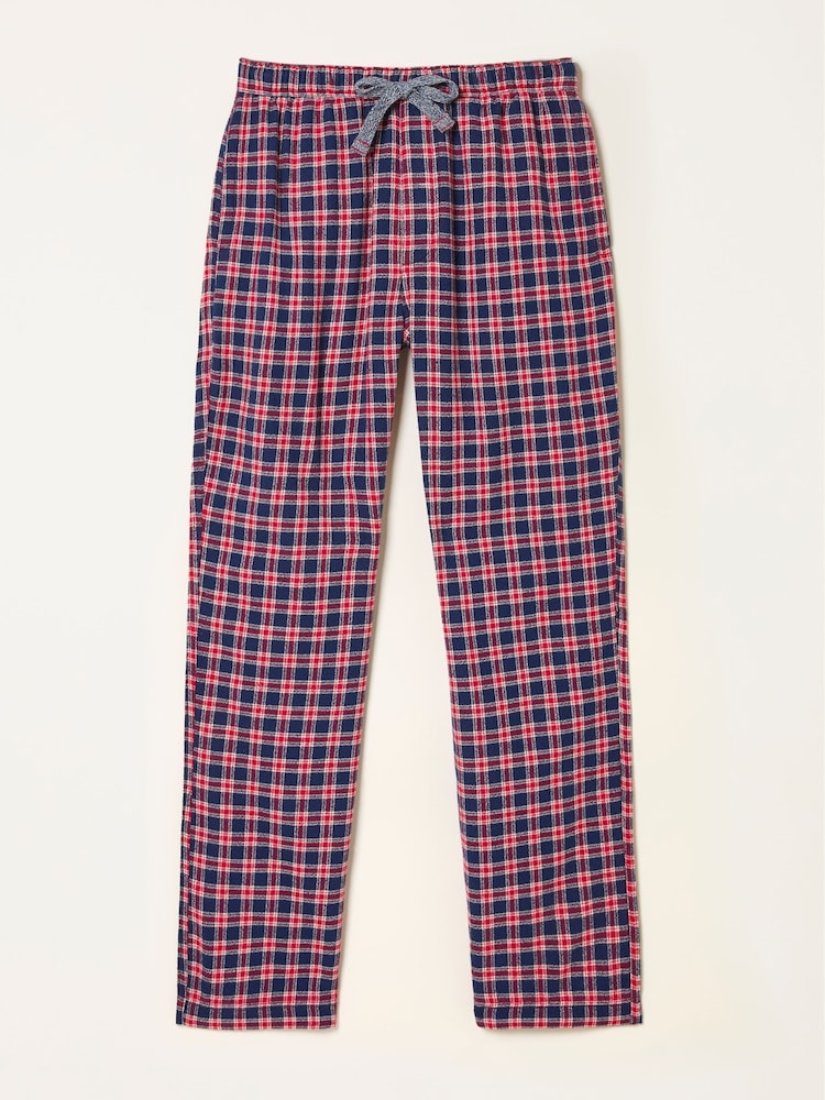 FatFace Leven Red Check Pyjama Bottoms - Image 5 of 5