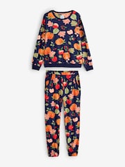 Bath & Body Works Navy Cosy Twosie Pyjamas - Image 6 of 12