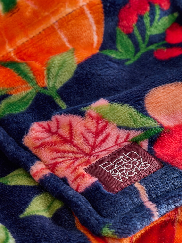 Bath & Body Works Navy Cosy Robe - Image 8 of 8 Bath & Body Works Navy Cosy Robe - Image 8 of 8