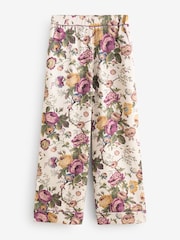 Laura Ashley Uffington Roses Satin Button Through Pyjamas - صورة 8 من 10