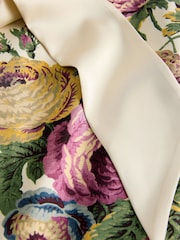 Laura Ashley Champagne Gold Uffington Roses Long Line Robe - Image 11 of 11