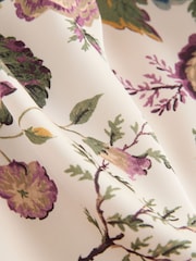 Laura Ashley Champagne Gold Uffington Roses Satin Slip Dress - Image 7 of 8