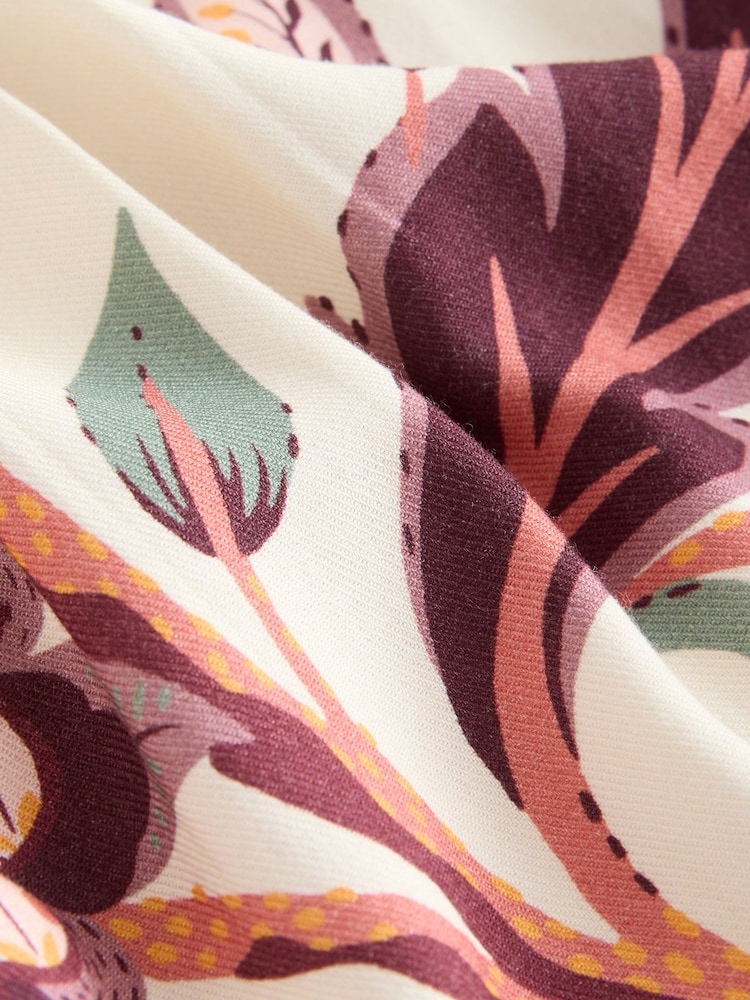 Laura Ashley Plum Purple Claudina Viscose Button Through Pyajamas - Image 13 of 13 Laura Ashley Plum Purple Claudina Viscose Button Through Pyajamas - Image 13 of 13