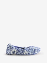 Laura Ashley Blue Oastbrook Mary Jane Slippers - Image 4 of 7