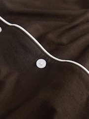 Laura Ashley Chocolate Modal Button Through Pyjamas - Image 8 of 9