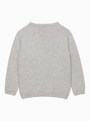 Trotters London Grey Marl Helicopter Jumper - Image 2 of 4