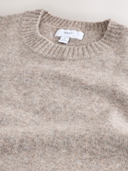 Neutro - Relaxed Fit Cosy Crew Neck Jumper with Wool - Imagem 7 de 7