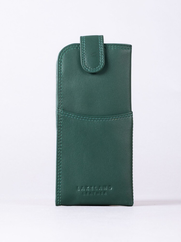 Lakeland Leather Green Glasses Case - Image 1 of 4 Lakeland Leather Green Glasses Case - Image 1 of 4