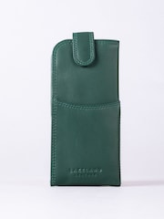 Verde - Husă pentru ochelari Lakeland Leather - Image 3 of 4