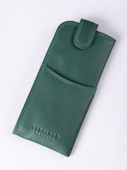 Verde - Husă pentru ochelari Lakeland Leather - Image 4 of 4