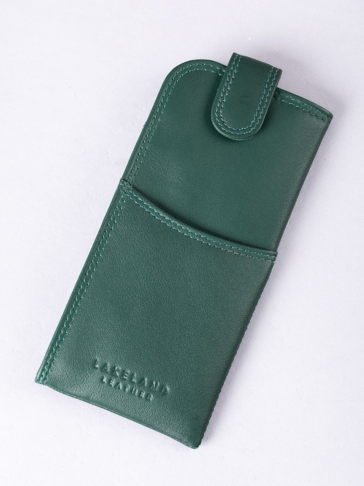 Verde - Husă pentru ochelari Lakeland Leather - Image 4 of 4