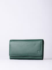 Lakeland Leather Bottle Green Large Purse - Image 2 of 4