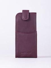 Lakeland Leather Red Glasses Case - Image 2 of 4
