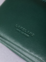 Lakeland Leather Bottle Green Multi Pocket Coin Purse - Image 3 of 5