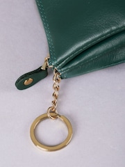 Lakeland Leather Bottle Green Multi Pocket Coin Purse - Image 5 of 5