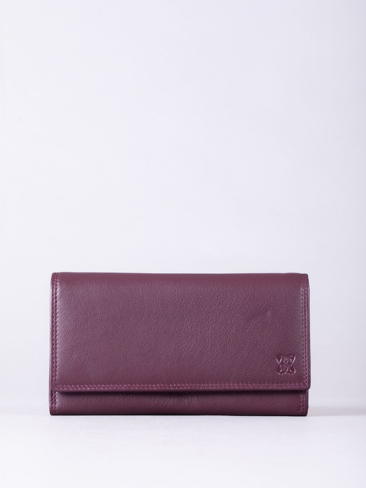 Lakeland Leather Red Large Purse - Image 2 of 4