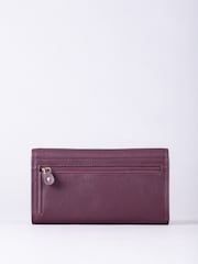 Lakeland Leather Red Large Purse - Image 3 of 4