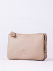 Lakeland Leather Brown Multi Pocket Coin Purse - Image 1 of 5