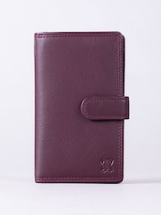 Lakeland Leather Cheery Red Medium Tab Purse - Image 2 of 5