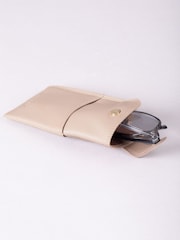 Lakeland Leather Brown Glasses Case - Image 4 of 4
