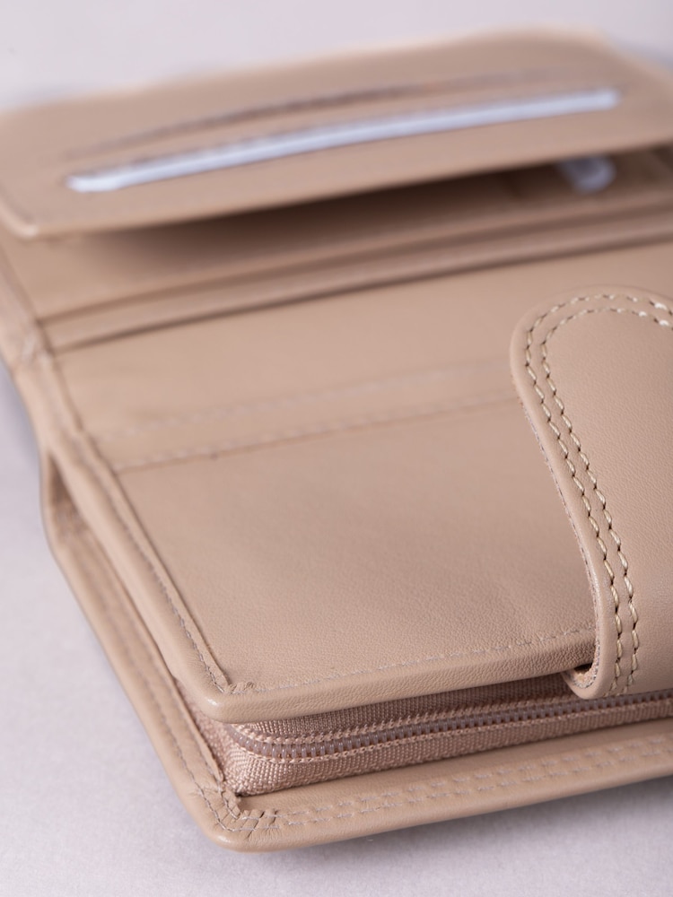 Lakeland Leather Brown Small Tab Purse - Image 4 of 5