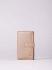 Ruskea - Lakeland Leather Medium Tab Kukkaro - Kuva 1 / 5