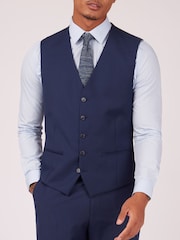 Antique Rogue Blue Curtis Sapphire Twill Vest - Image 1 of 3