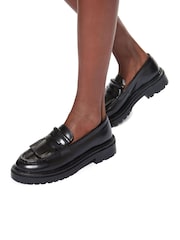 KG Kurt Geiger Marty Leather Black Shoes - Image 1 of 5
