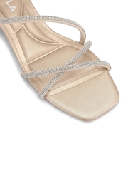 Carvela Gold Spiral Block Sandals - Image 4 of 4