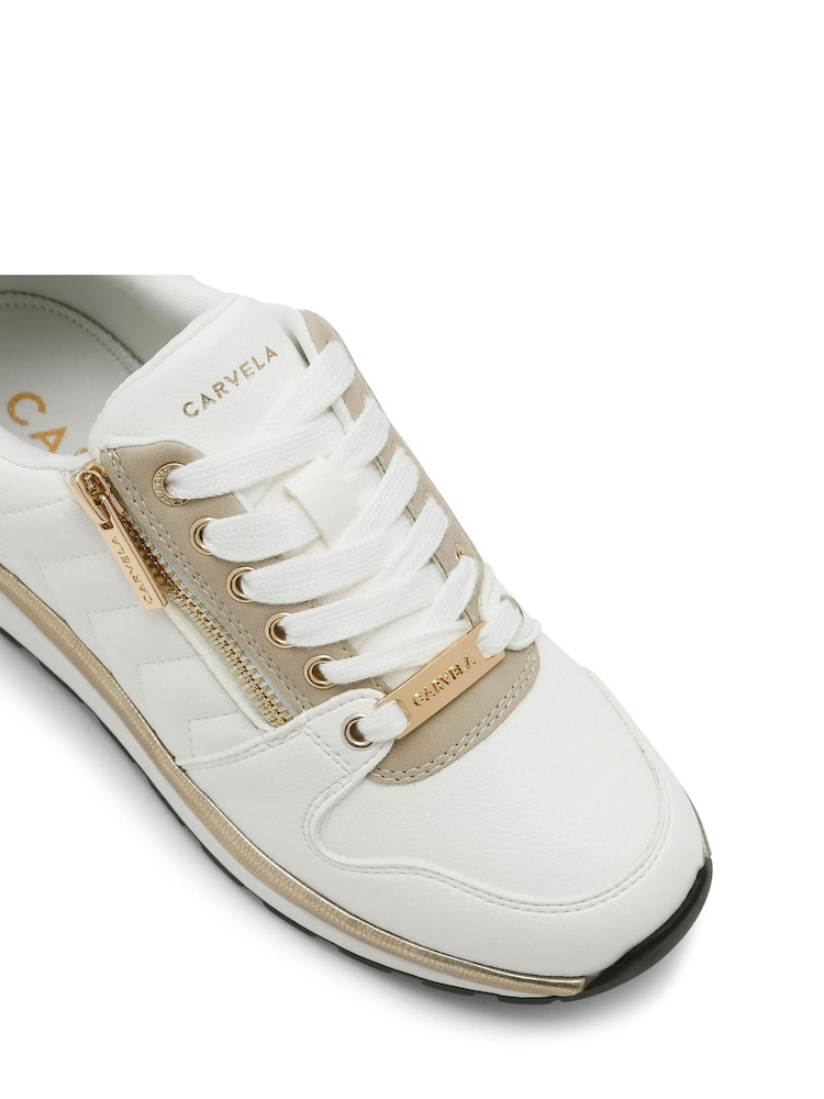 Carvela Pace Zip Sneakers - Image 4 of 4