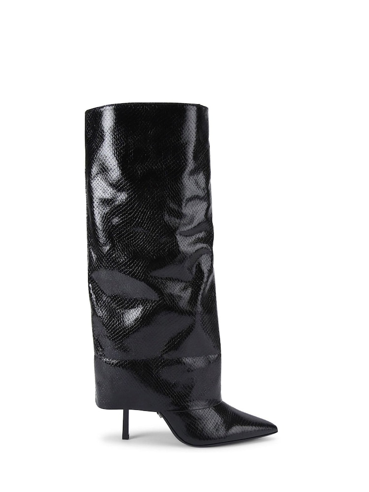 Carvela Black Passion Cuff Boots - Image 2 of 5
