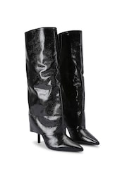 Carvela Black Passion Cuff Boots - Image 3 of 5