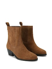 Carvela Camel Dolly Western Boots - Image 2 of 5