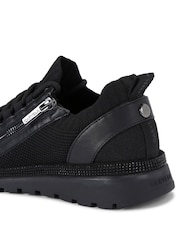 Carvela Pace Zip Knit Sneakers - Image 4 of 5