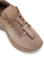 Carvela Cosmic Bubble Jewel Black Trainers - Image 4 of 5