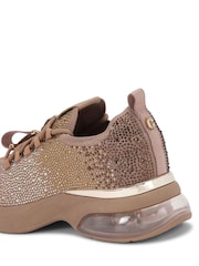 Carvela Cosmic Bubble Jewel Black Trainers - Image 5 of 5