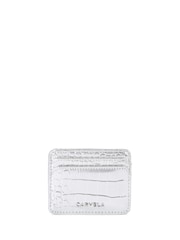 Carvela Silver Chrome Jessica Card Holder Purse - Image 1 of 4